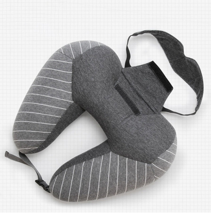 U-Shaped Foam Particle Neck Travel Pillow