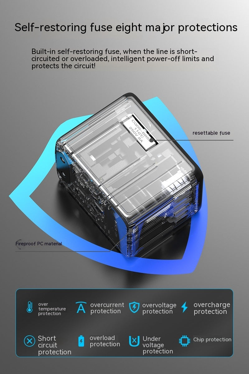Universal Travel Plug Dual C